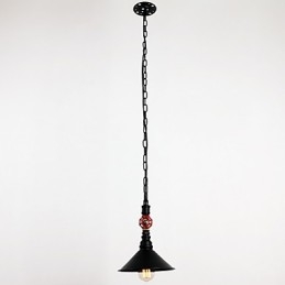 Vannrør Retro Plating 1 Lys Maleri Pendel