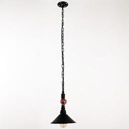 Vannrør Retro Plating 1 Lys Maleri Pendel