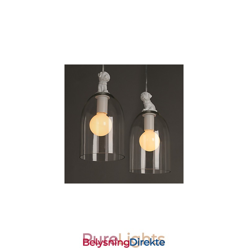 Moderne Glassanhengslampe Enkle Anhengslamper Kafe-Anhengslampe