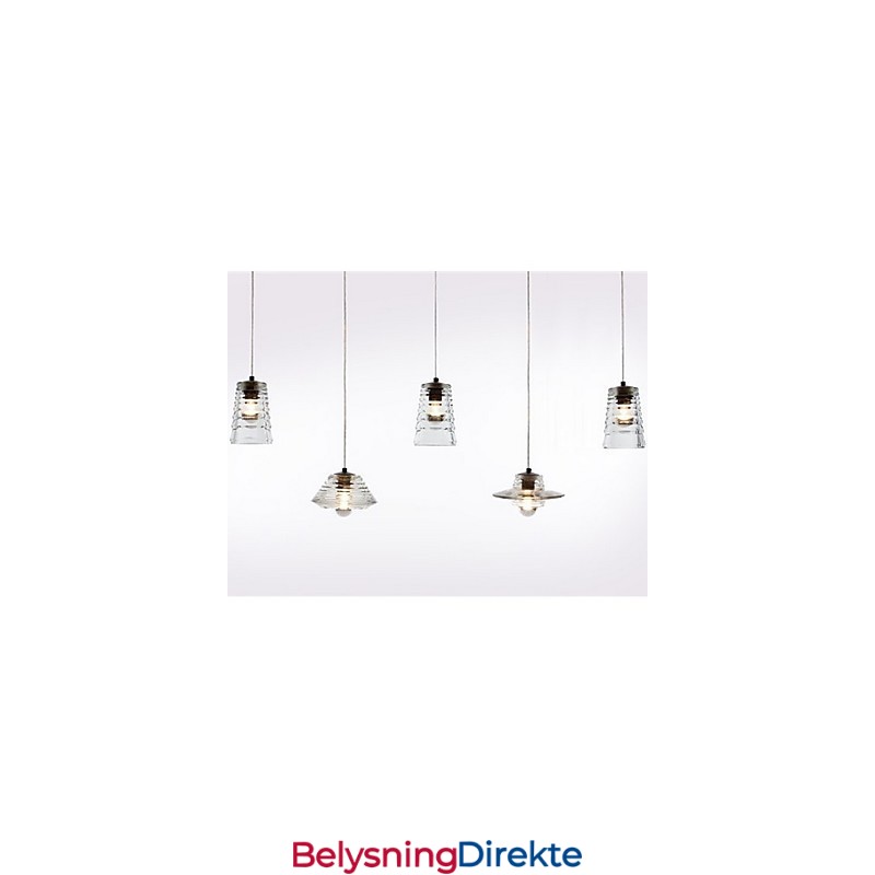 Moderne, Samtidskunstnerisk Glasspendellampe