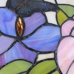 Landlig Kreativ Kunst, Lysekrone I Farget Glass, Restaurering Av Gamle Skikker, Lampelys