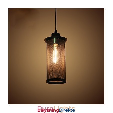 Kreativ Metallnett-Anhengslampe Enkle Anhengslamper Kafe-Anhengslampe