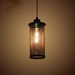 Kreativ Metallnett-Anhengslampe Enkle Anhengslamper Kafe-Anhengslampe