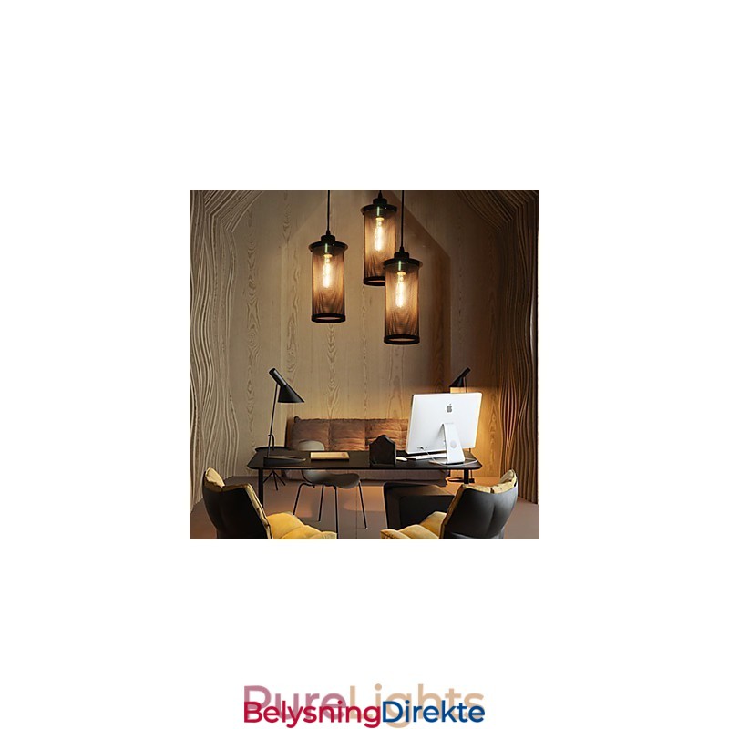 Kreativ Metallnett-Anhengslampe Enkle Anhengslamper Kafe-Anhengslampe