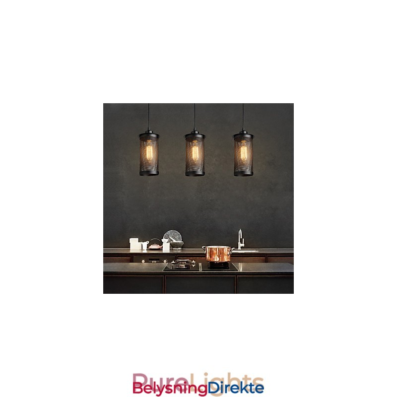 Kreativ Metallnett-Anhengslampe Enkle Anhengslamper Kafe-Anhengslampe