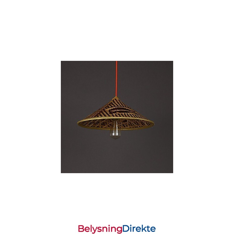 Bambus Hatt Lysekrone Lysekrone Lampe Fisk Folk Hatter