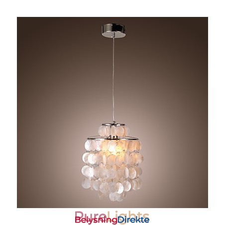 Moderne, Moderne Pendellampe I Ministil I Krom