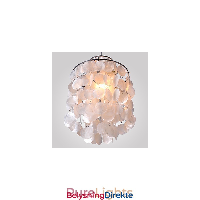 Moderne, Moderne Pendellampe I Ministil I Krom