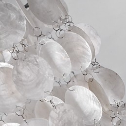 Moderne, Moderne Pendellampe I Ministil I Krom