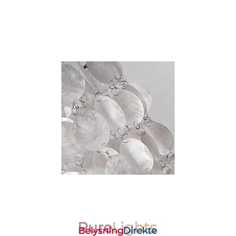 Moderne, Moderne Pendellampe I Ministil I Krom