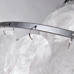 Moderne, Moderne Pendellampe I Ministil I Krom