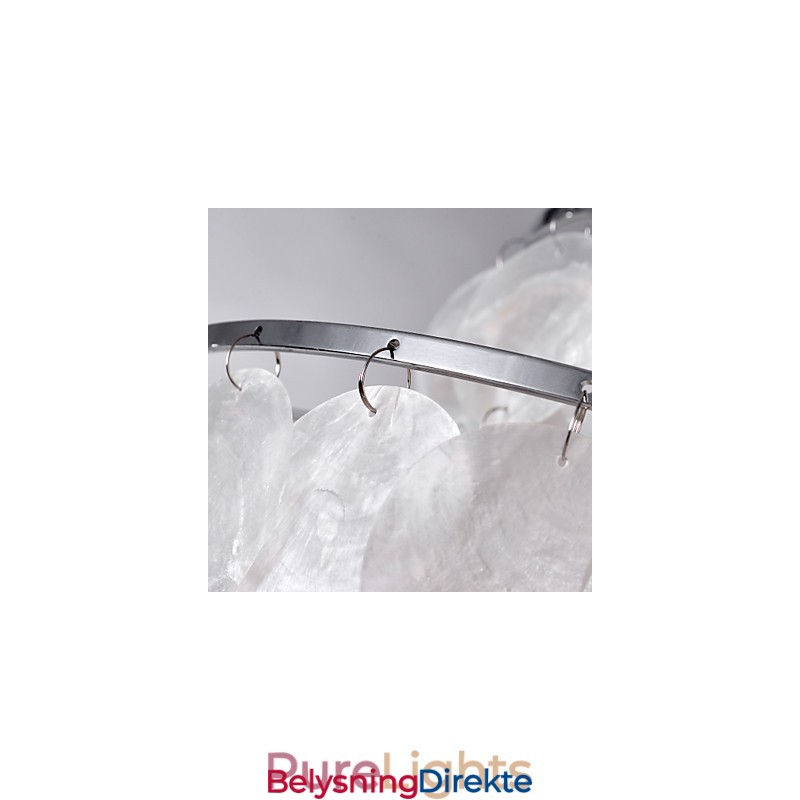 Moderne, Moderne Pendellampe I Ministil I Krom