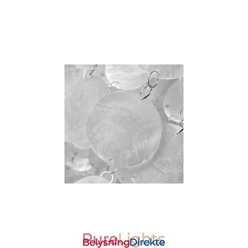 Moderne, Moderne Pendellampe I Ministil I Krom