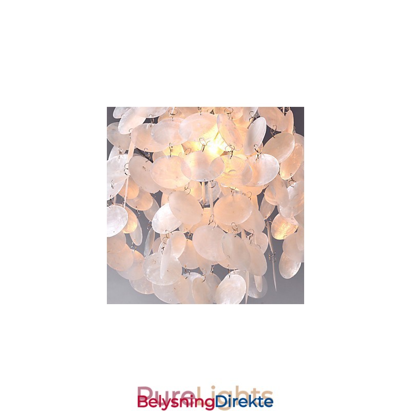 Moderne, Moderne Pendellampe I Ministil I Krom