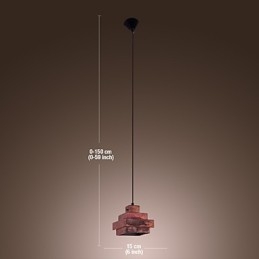 Tradisjonell Klassisk Mini-Stil Maleri Pendellampe