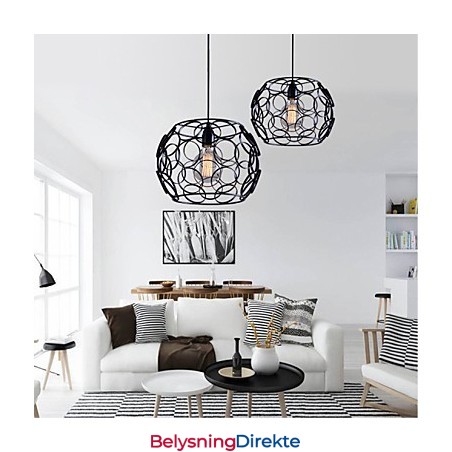 Pendellamper Moderne Moderne Lanterne Landlig Metall