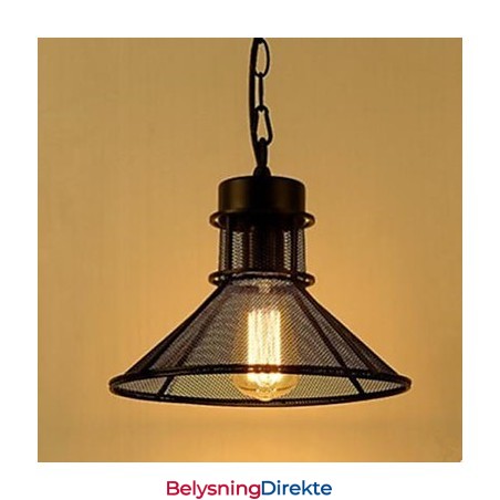 Amerikansk Kaféterrasse Mote Svart Paraply Rutenett Droplight