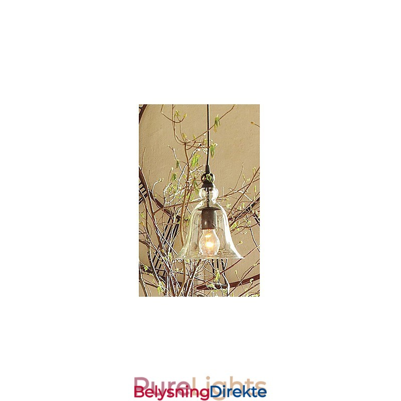 Tradisjonell Klassisk Vintage-Pendellampe I Ministil Med Skål