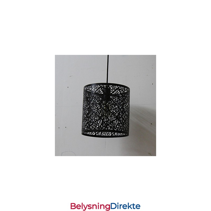 Amerikansk Landlig Retro Jernlysekrone Med Ett Hode