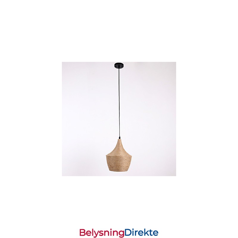 Tau-Anhengslampe I Ministil I Landlig Stil