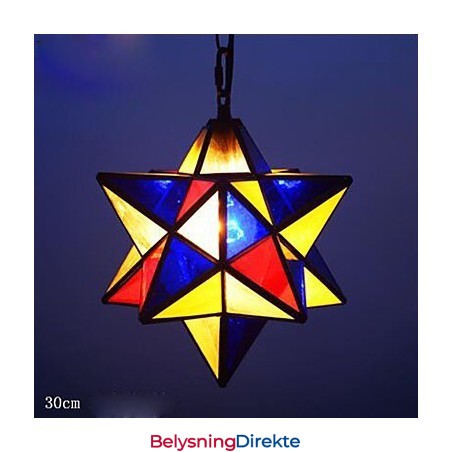 30 Cm Kunstnerisk Individualitet Kreativ Veranda Moderne Stjerner Droplight Lampe