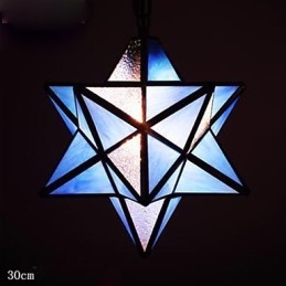 30 Cm Kunstnerisk Individualitet Kreativ Veranda Moderne Stjerner Droplight Lampe