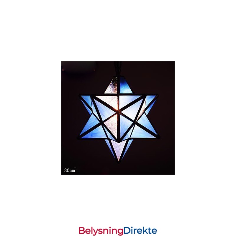 30 Cm Kunstnerisk Individualitet Kreativ Veranda Moderne Stjerner Droplight Lampe