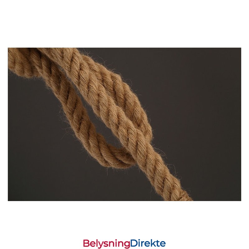 1 Lys Diy Kunst Hamptaulys Kreativ Hamptaulysekrone Lang 100 Cm Send 1 Pære