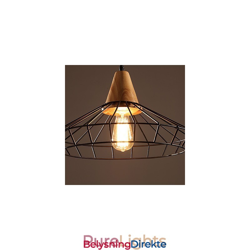 Tradisjonell Klassisk Vintage Mini-Lysekrone I Metall