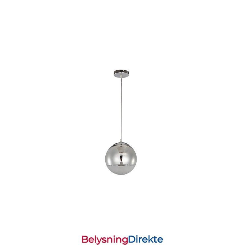 Pendellampe Med 1 Lyspære I Kuleform