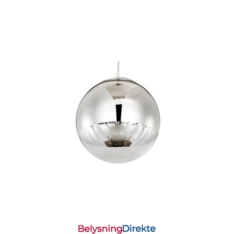 Pendellampe Med 1 Lyspære I Kuleform