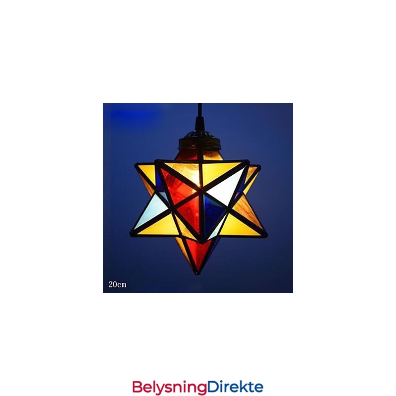 Kunstnerisk Individualitet Kreativ Veranda Moderne Stjerner Droplight-Lampe