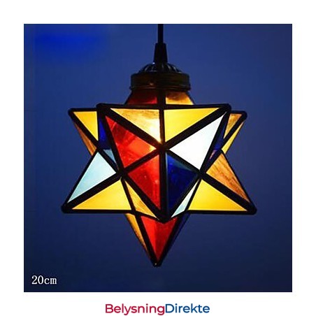 Kunstnerisk Individualitet Kreativ Veranda Moderne Stjerner Droplight-Lampe