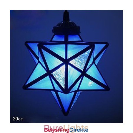 Kunstnerisk Individualitet Kreativ Veranda Moderne Stjerner Droplight-Lampe