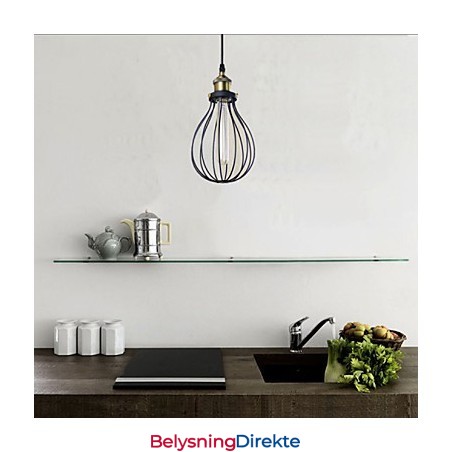 Pendellamper Rustikk Hytte Vintage Retro Metall