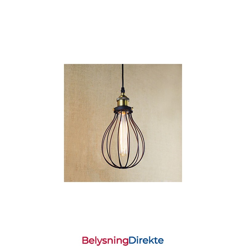 Pendellamper Rustikk Hytte Vintage Retro Metall
