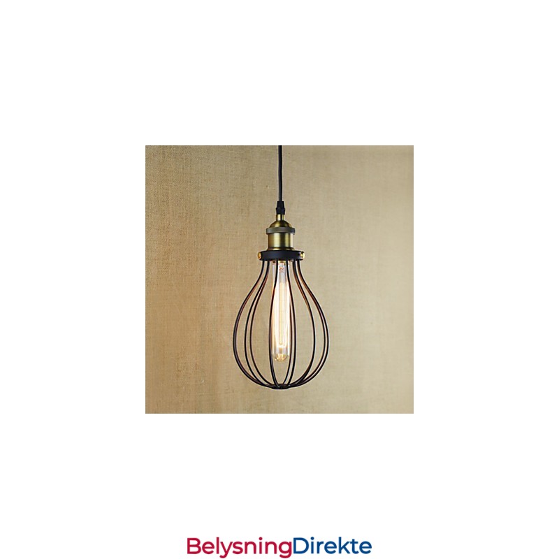 Pendellamper Rustikk Hytte Vintage Retro Metall