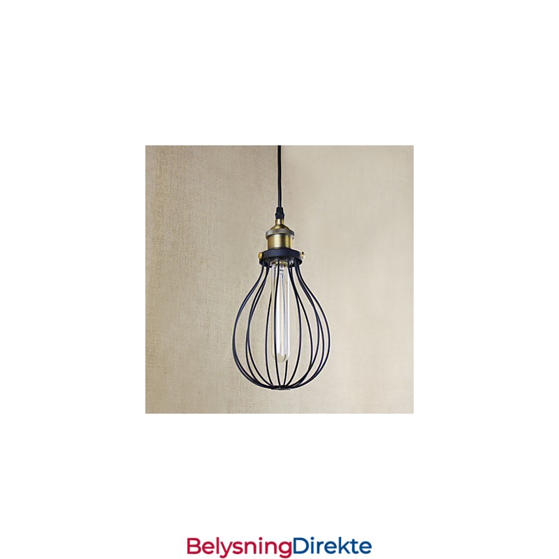 Pendellamper Rustikk Hytte Vintage Retro Metall