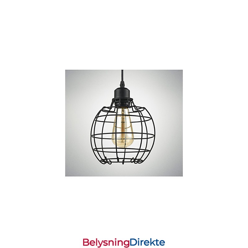 Edison Pendellampe Lysekrone Med Wirebur Hengende Taklampeskjerm