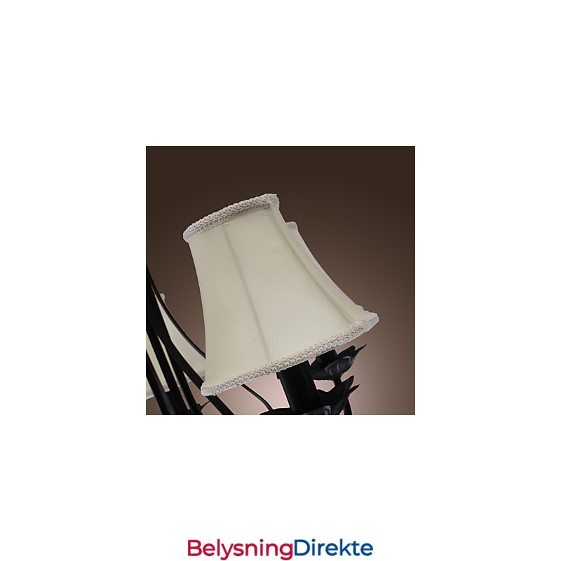 Tradisjonell Klassisk Antikk Messinglysekrone