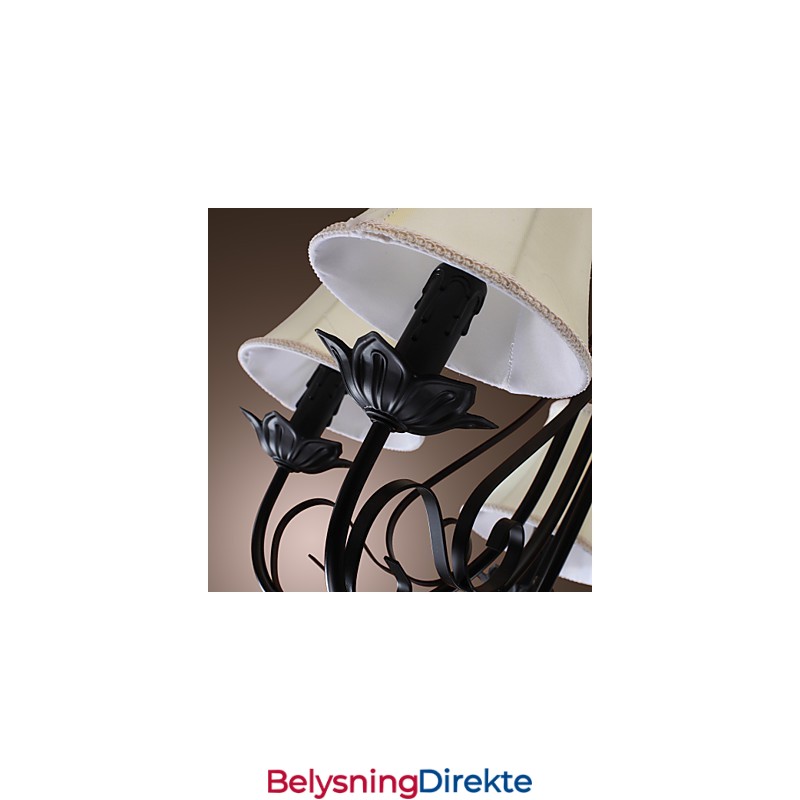 Tradisjonell Klassisk Antikk Messinglysekrone