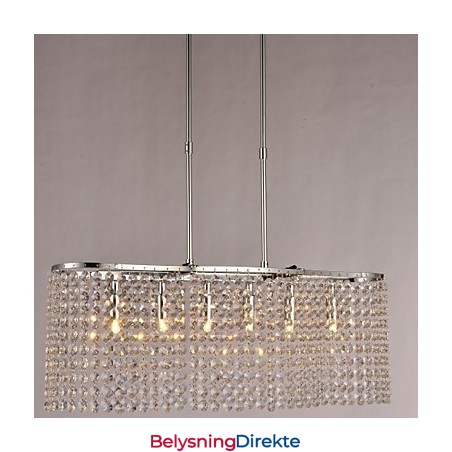 Moderne Og Moderne Krystallgalvanisert Pendellampe