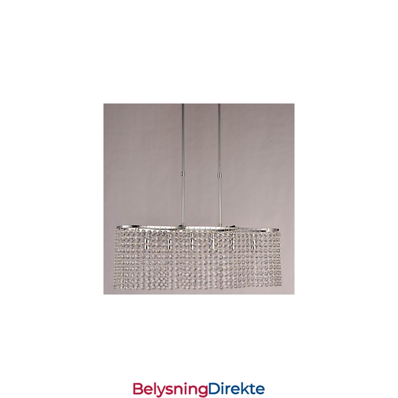 Moderne Og Moderne Krystallgalvanisert Pendellampe