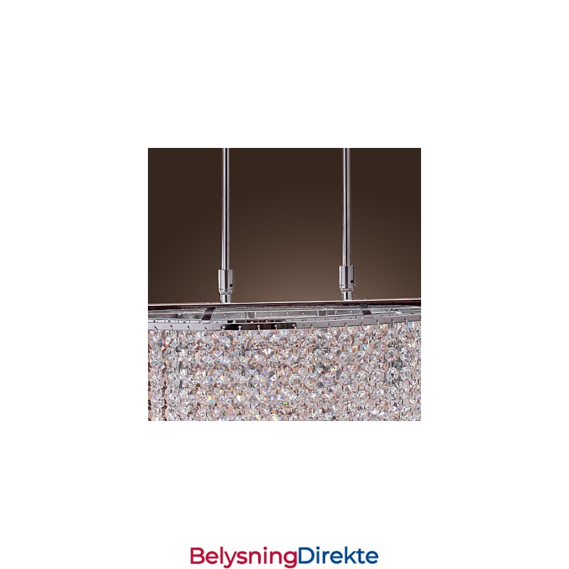 Moderne Og Moderne Krystallgalvanisert Pendellampe