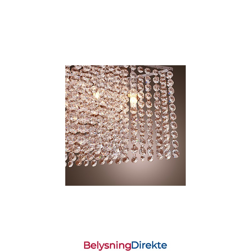 Moderne Og Moderne Krystallgalvanisert Pendellampe