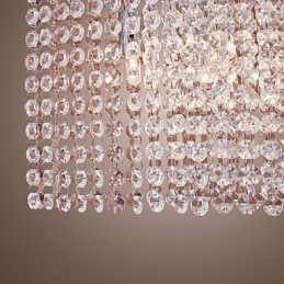 Moderne Og Moderne Krystallgalvanisert Pendellampe