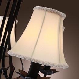 Tradisjonell Klassisk Antikk Messinglysekrone