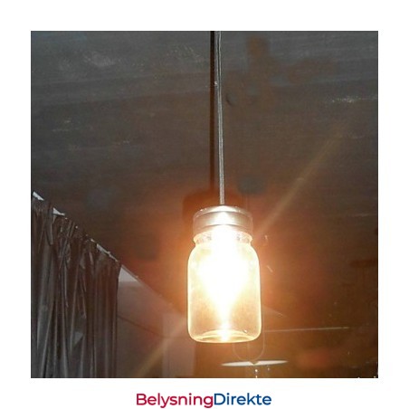 Moderne Minimalistisk 1-Lyss Pendel I Flaskeform