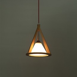 Designer-Stil Lysekrone I Tre Elegant Lysekrone I Moderne Stil