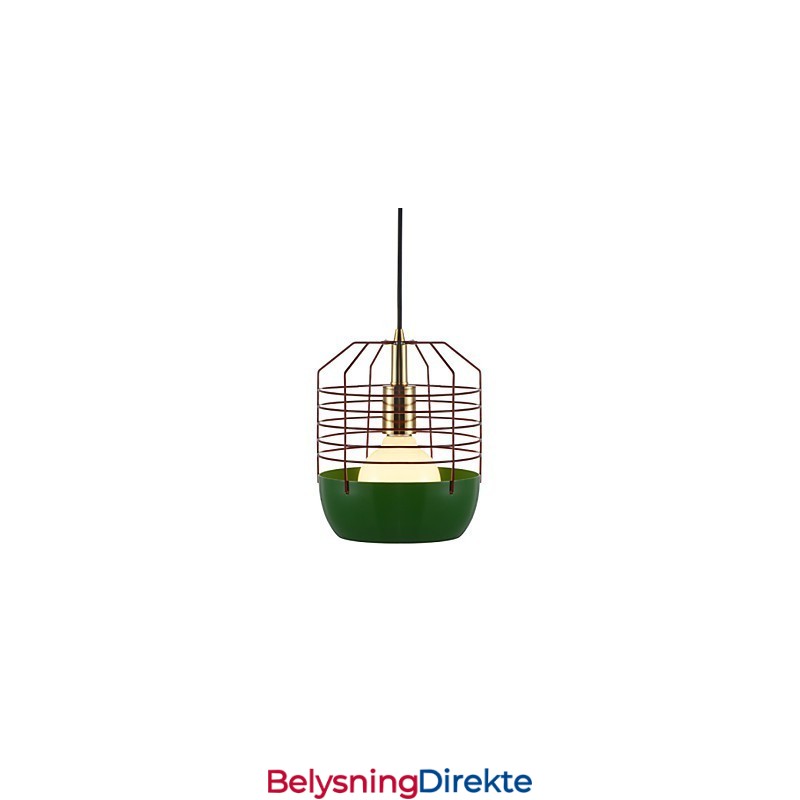 Mini Kunstnerisk Spindelvev-Anhengslampe Med 1 Lys, Moderne Enkelhetsfinish, Svart, Hvit, Grønn, Rød, Karbonstål